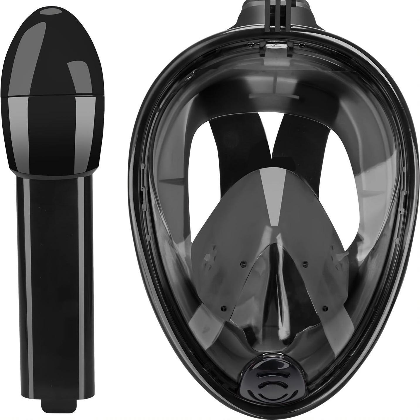 HD Panoramic Diving Mask Set – Enhanced Visibility and Comfort for Snorkeling and Swimming