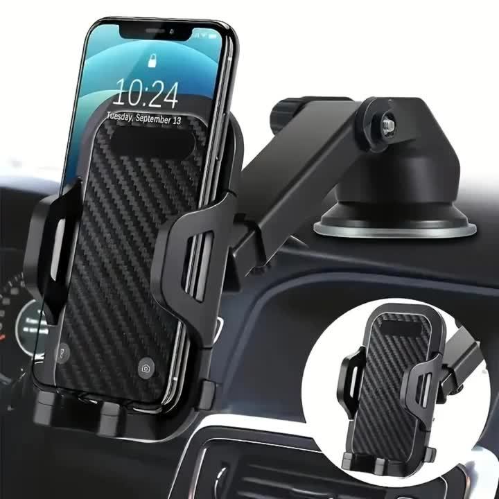Multifunctional Car Phone Holder – Flexible and Safe