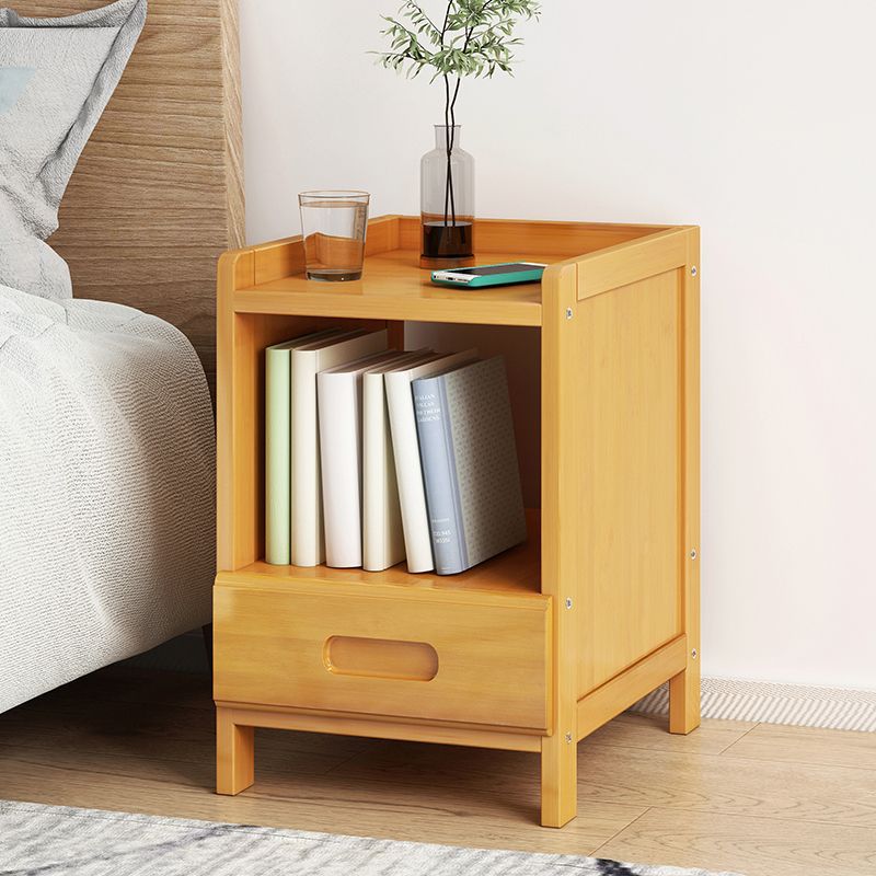 BambooEase Bedside Table – Minimalist Storage Design