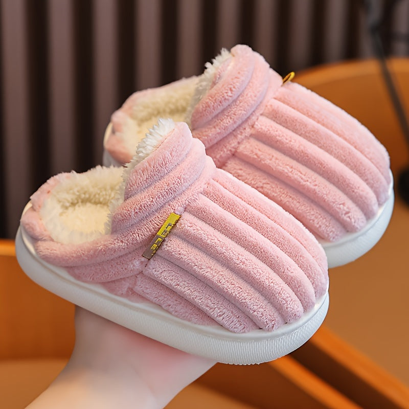 Soft Plush Slippers for Kids - For Warmth and Comfort at Home