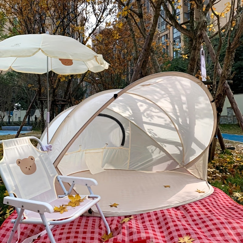 Foldable Beach Tent for Kids – Quick Setup and Perfect Sun Protection