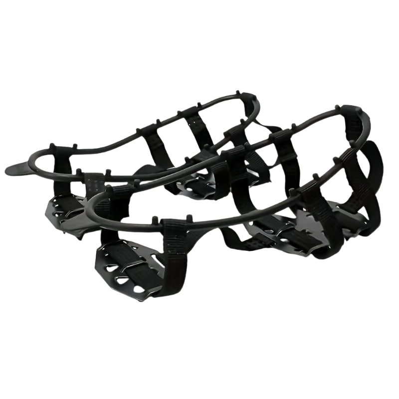 24-Tooth Anti-Slip Crampons – Perfect for Hiking, Climbing, and Winter Sports