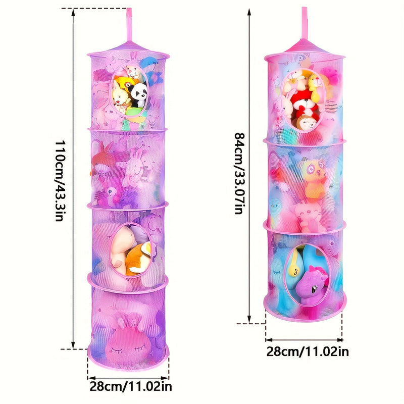 TidyTower 4-Layer Storage Net - Space-Saving and Multifunctional