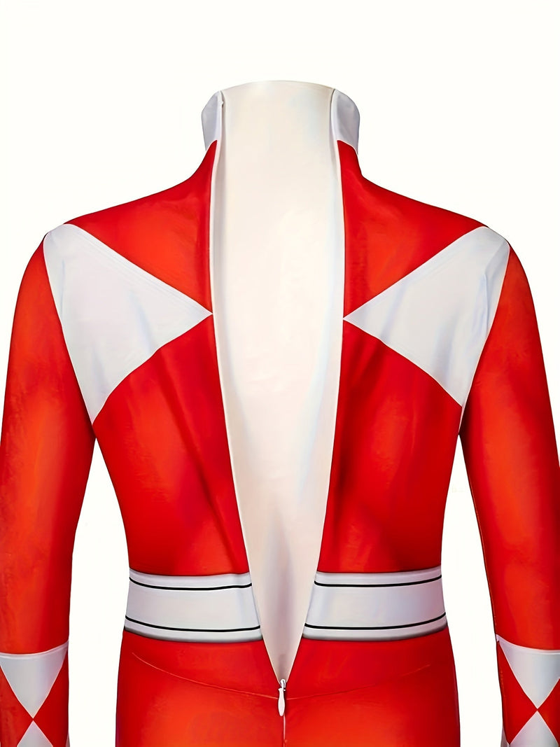 Power Ranger Costume – Red Ranger Cosplay for Kids