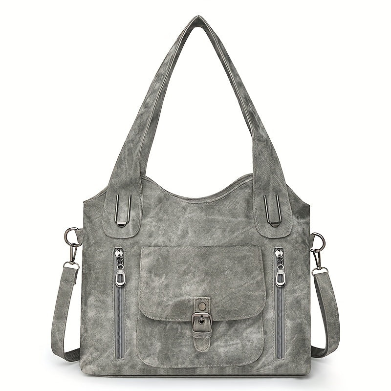 Vintage Chic Shoulder Bag – Practical and Elegant