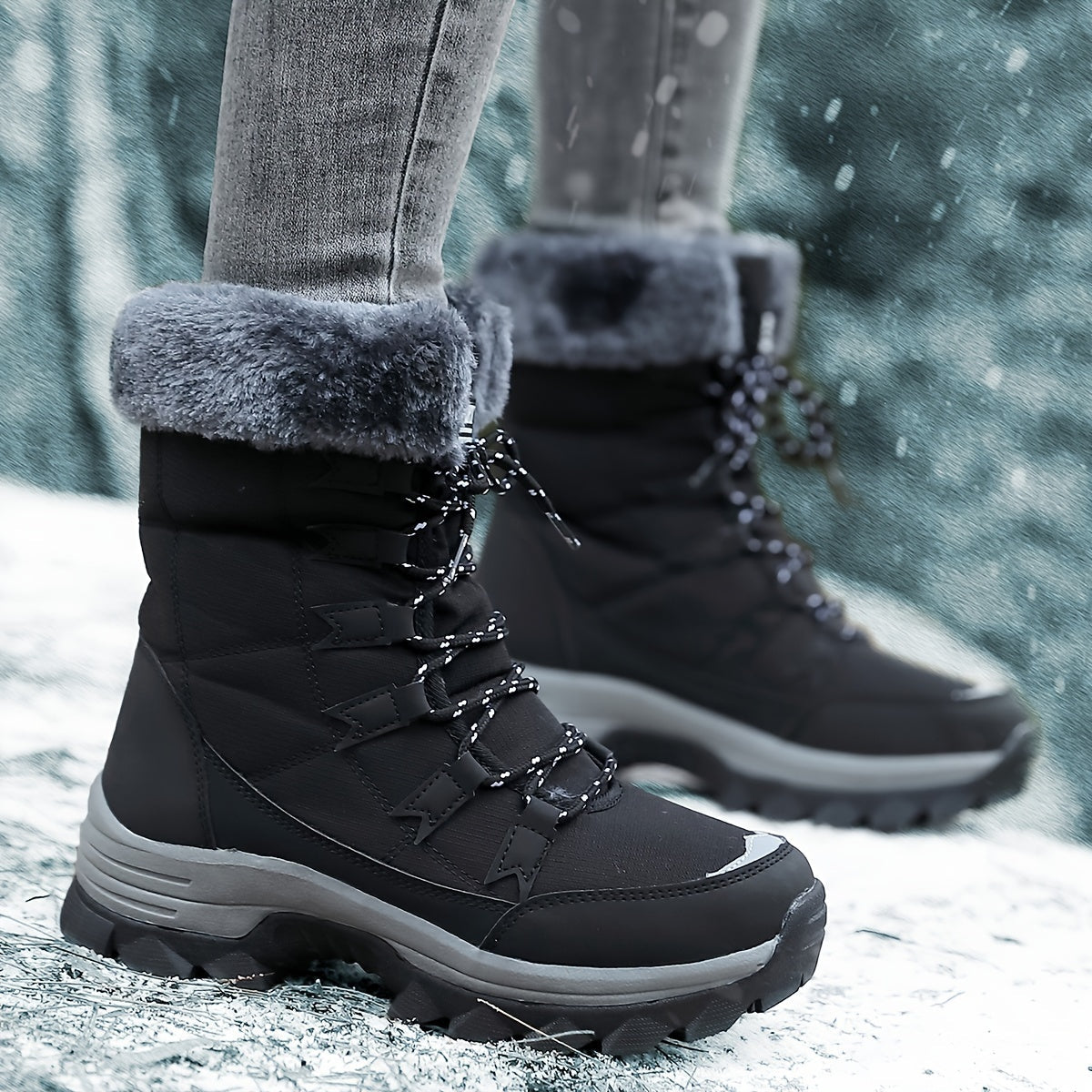 Warm Winter Boots for Women - Comfortable and Stylish for Cold Days