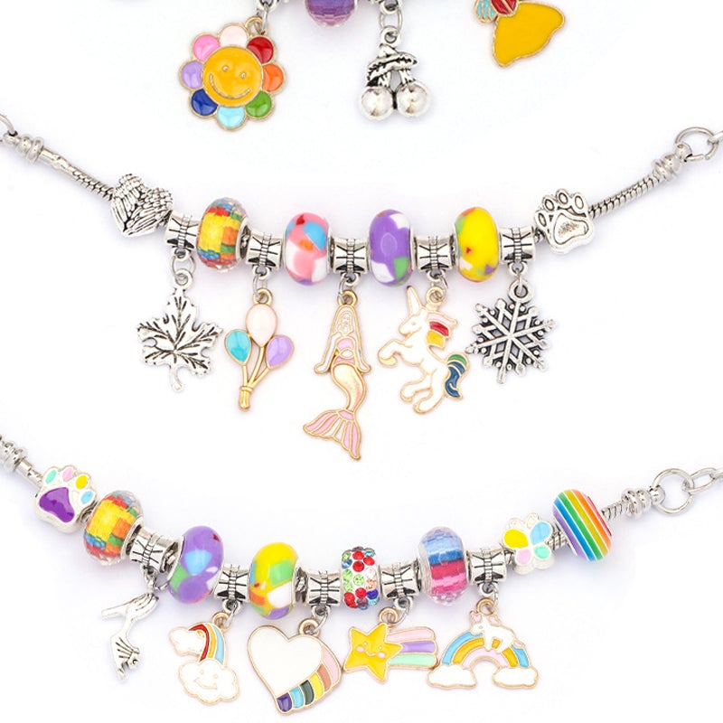 DIY Bracelet Set for Children - Create Your Own Cheerful Jewelry