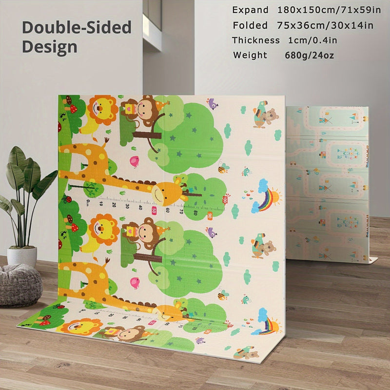 Educational Playmat – Learn and Grow with Animals and Nature