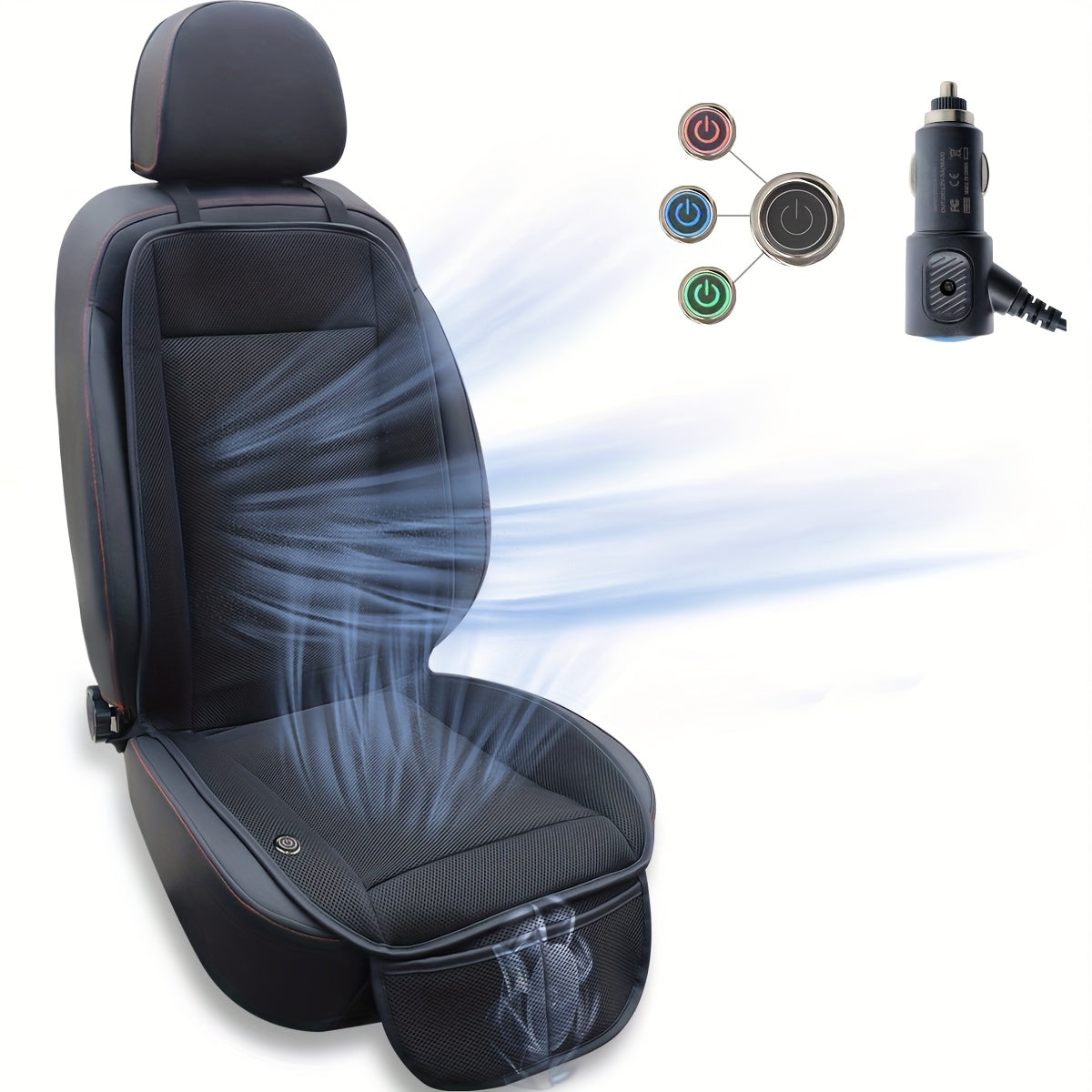 Turbo Car Seat Cushion – Quick Cooling and Comfort