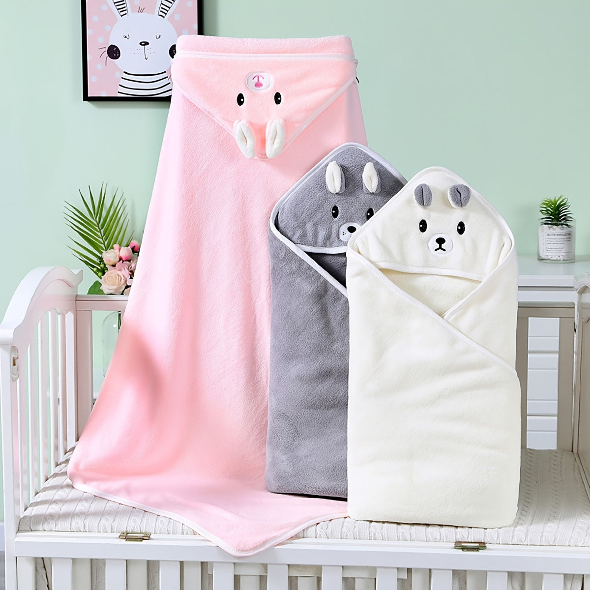 Cute Kids Bath Towel - For Bath Time Fun with a Cuddly Hood