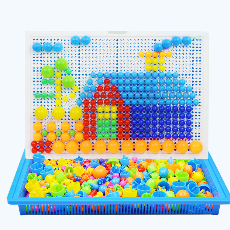 Educational Plastic Building Blocks – Stimulate Creative Thinking and Color Recognition