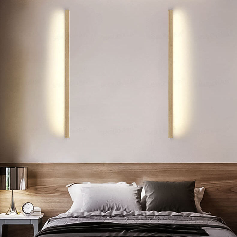 Minimalist Wooden Wall Lamp – Atmospheric Lighting for Any Space