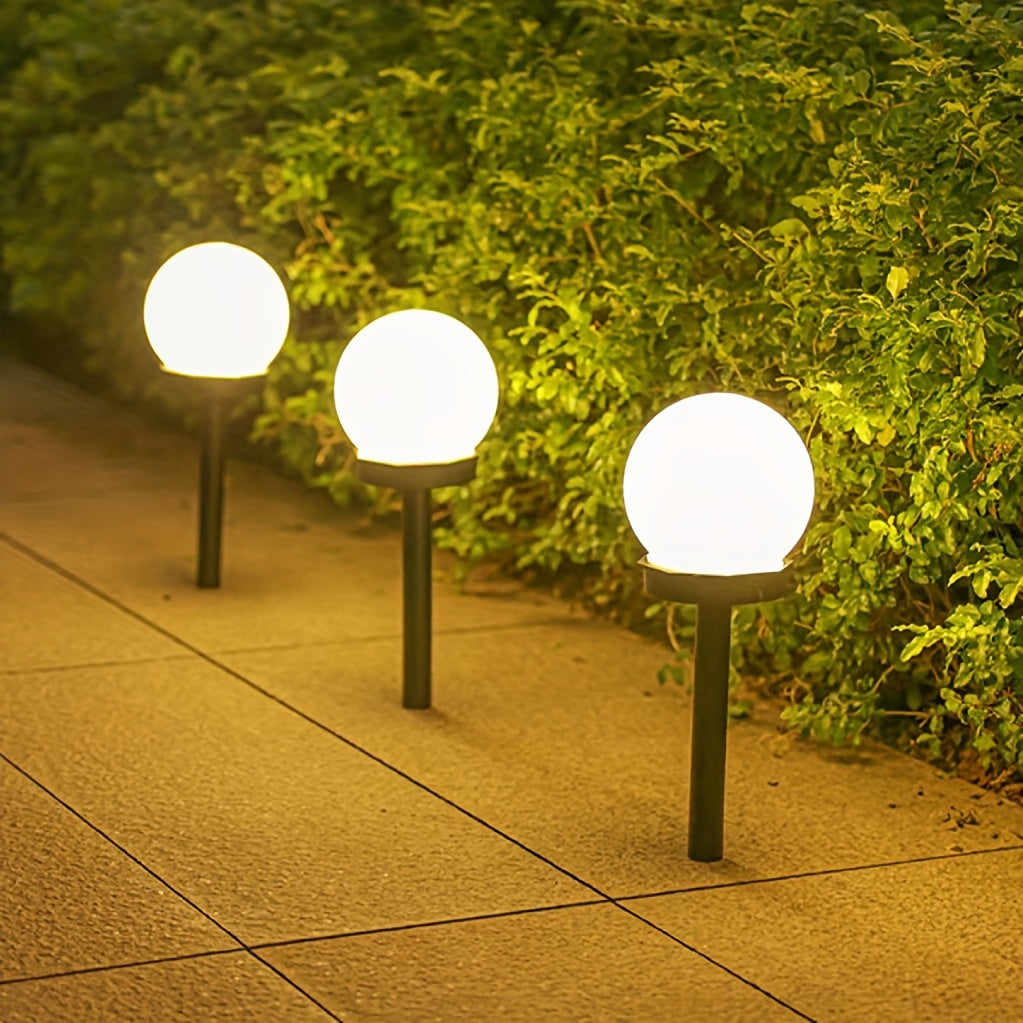 Solar LED Garden Lights – Spherical Lighting for Paths and Gardens