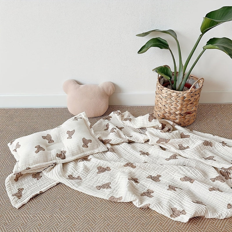 SnuggleBears Baby Blanket - Soft and Warm for Your Little One