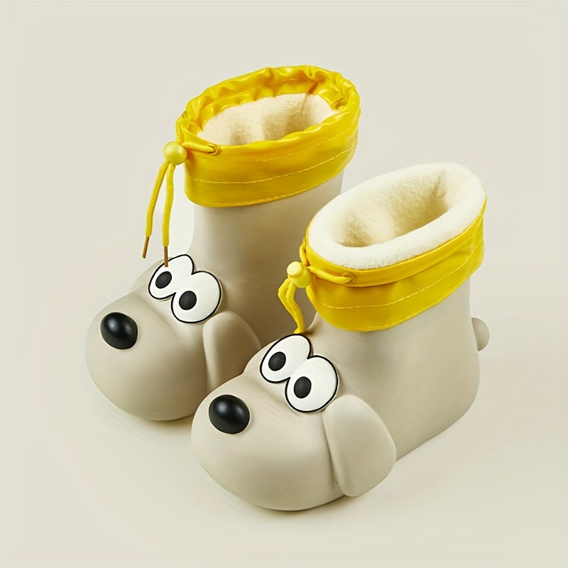 Woof Woof Rain Boots for Kids - Cute Waterproof Protection