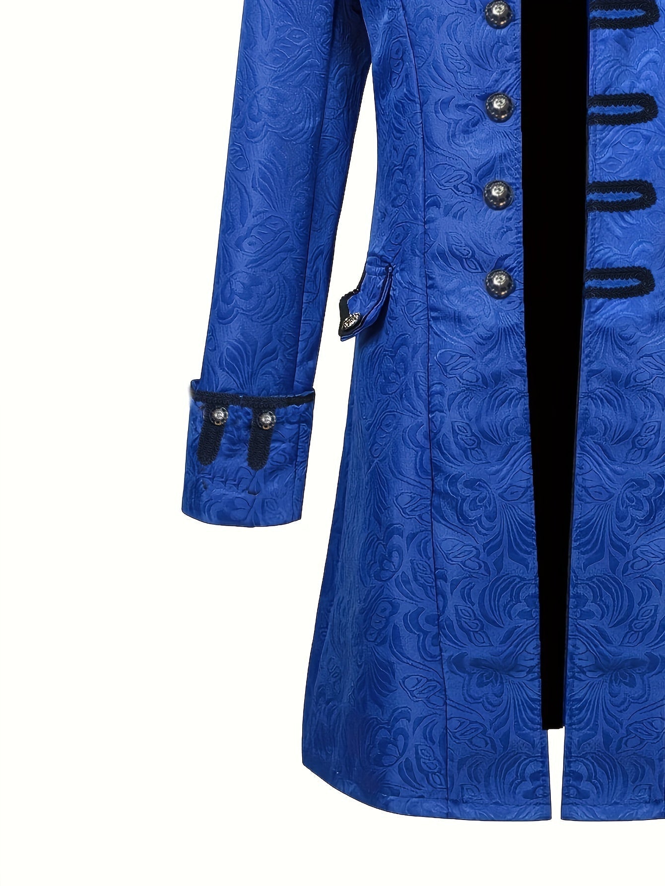 Hendrik Medieval Jacquard Coat - Stylish and Elegant Outfit for Festive Occasions