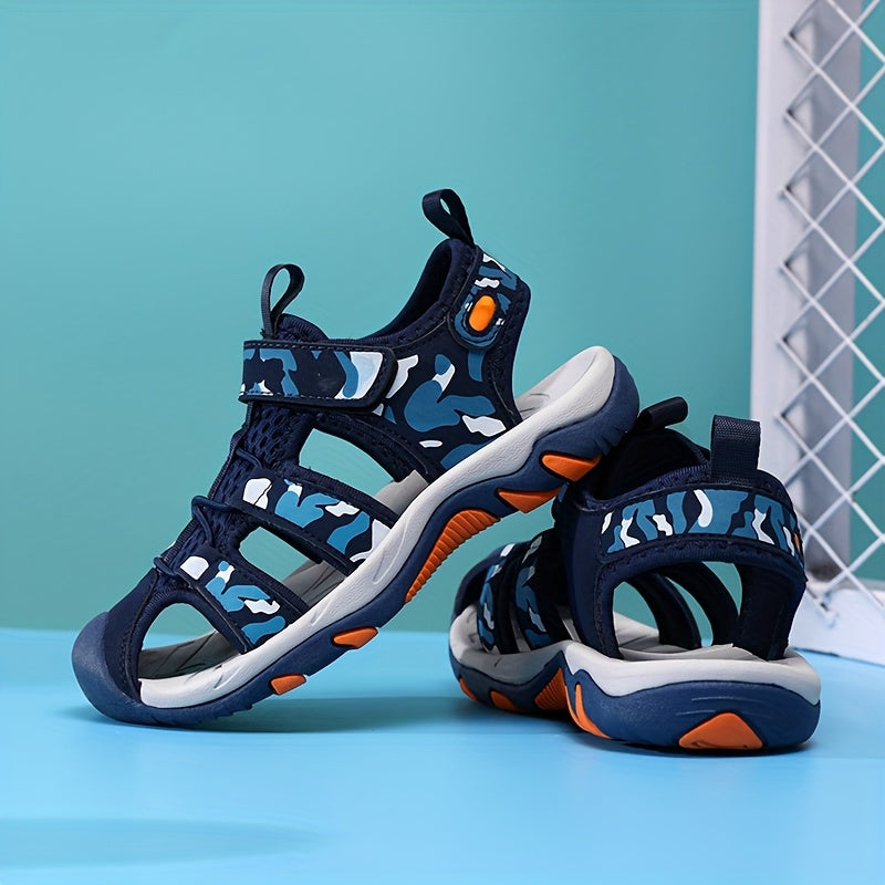 Children’s Camo Sandals for Summer – Breathable & Anti-Slip