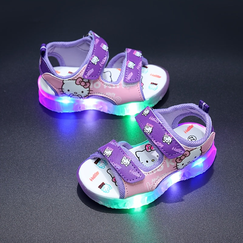 Hello Kitty Light-Up Summer Sandals – Playful and Comfortable for Kids