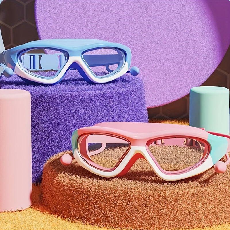 Mermaid Swim Goggles and Swim Cap Set for Kids – Comfort & Playful Protection in the Water