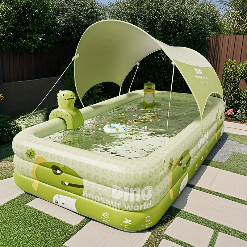 Dino Inflatable Pool – Safe, Playful, and Comfortable