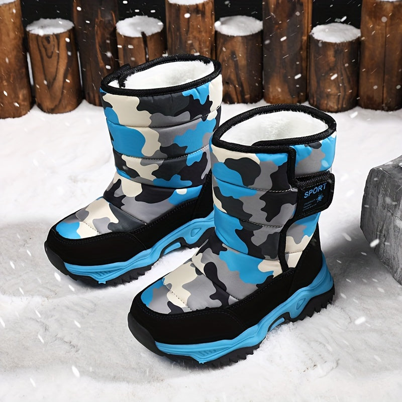 Trendy Camouflage Snow Boots - For Adventurers