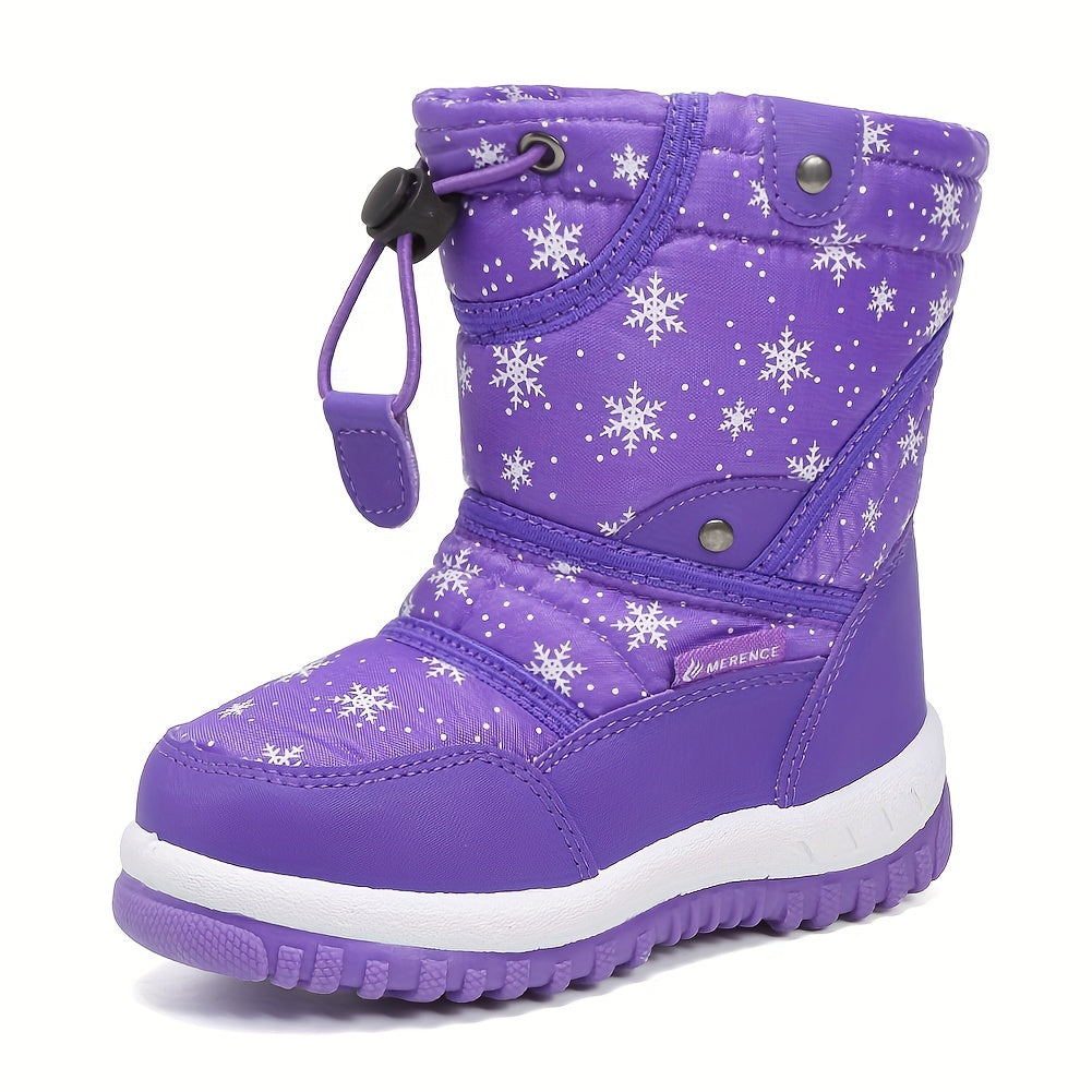 Cheerful Winter Boots for Children - Warmth and Fun in the Snow