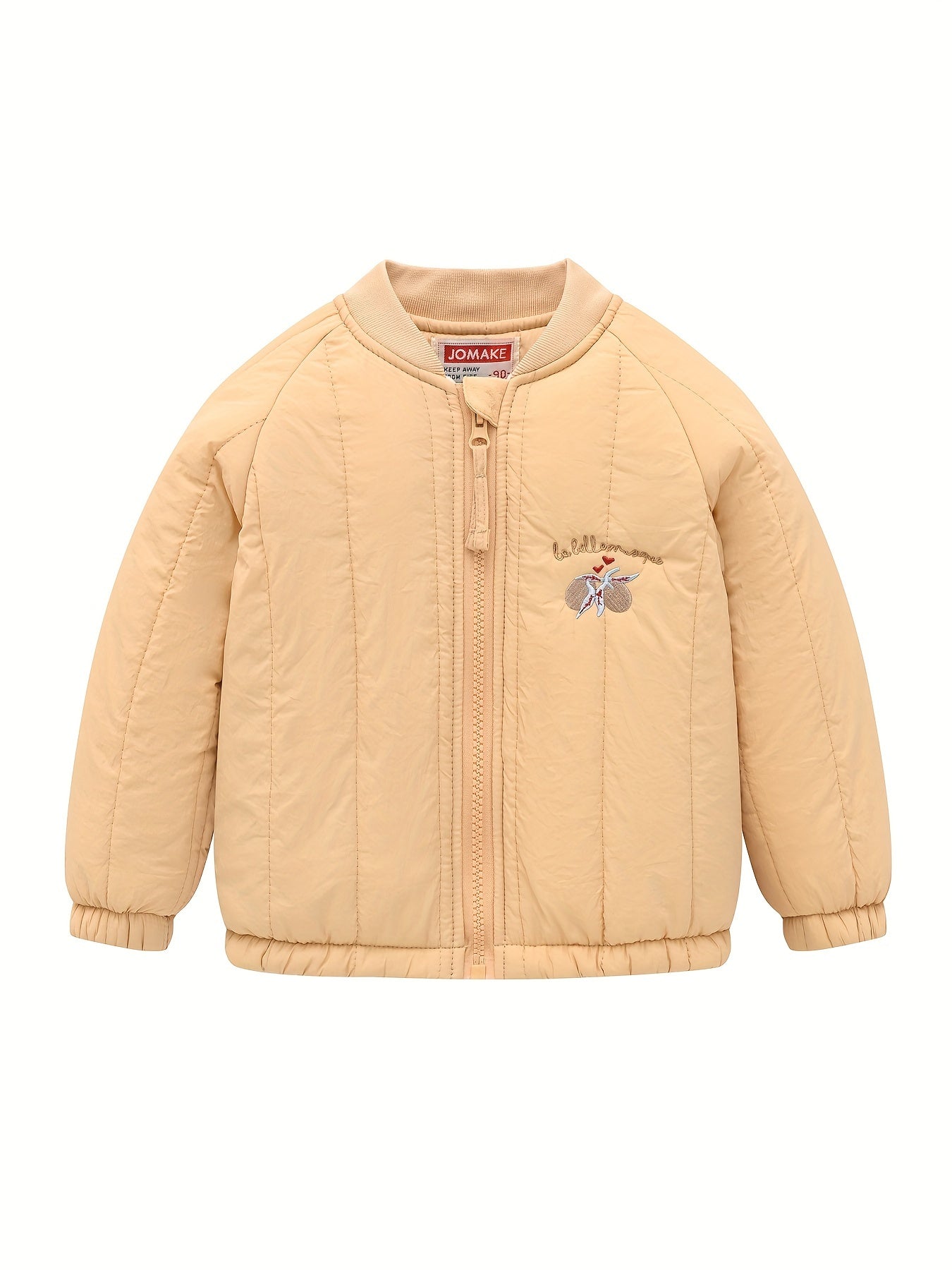 Cute Children's Jacket with Embroidered Moon – Perfect for Autumn and Winter