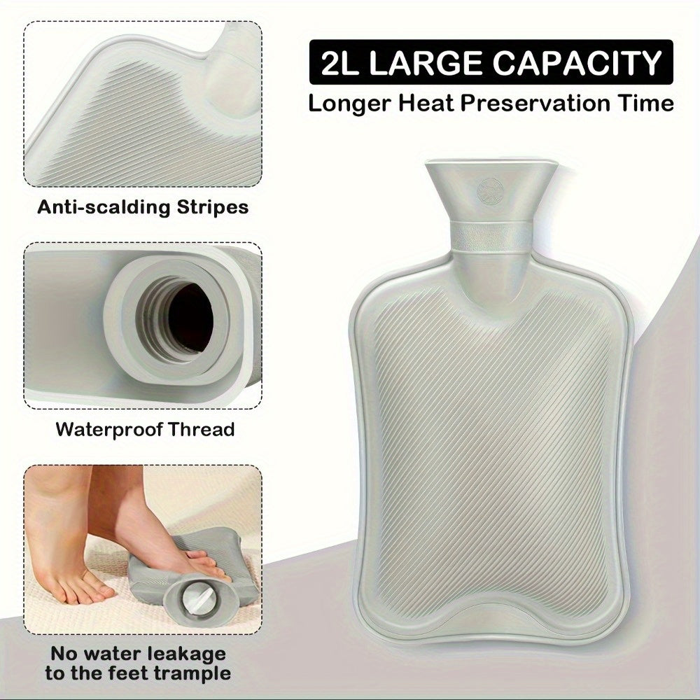 CozyHeat Hot Water Bottle – Large and Plush for Lasting Warmth