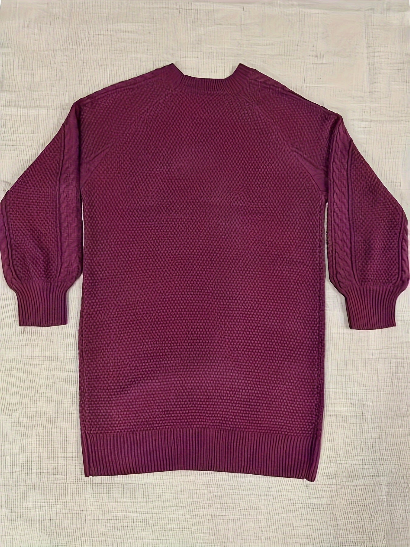 Luxe Knitted Autumn Dress - Warm, Stylish, and Comfortable