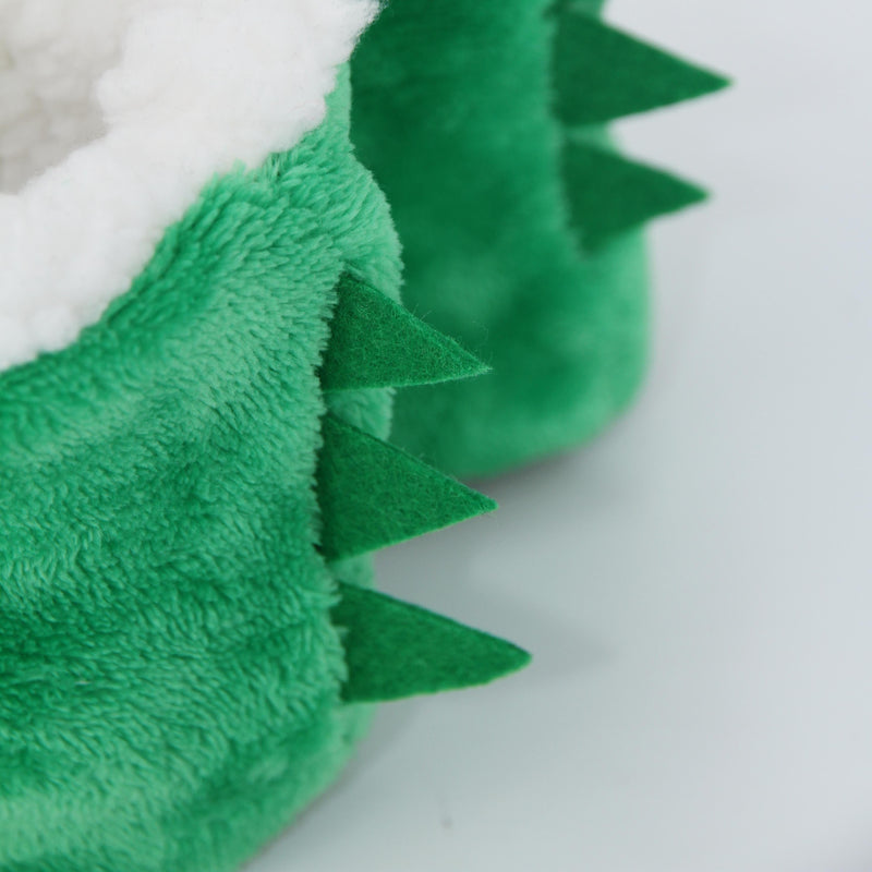 Dino and Reindeer Slippers for Kids - Warm and Playful for Home