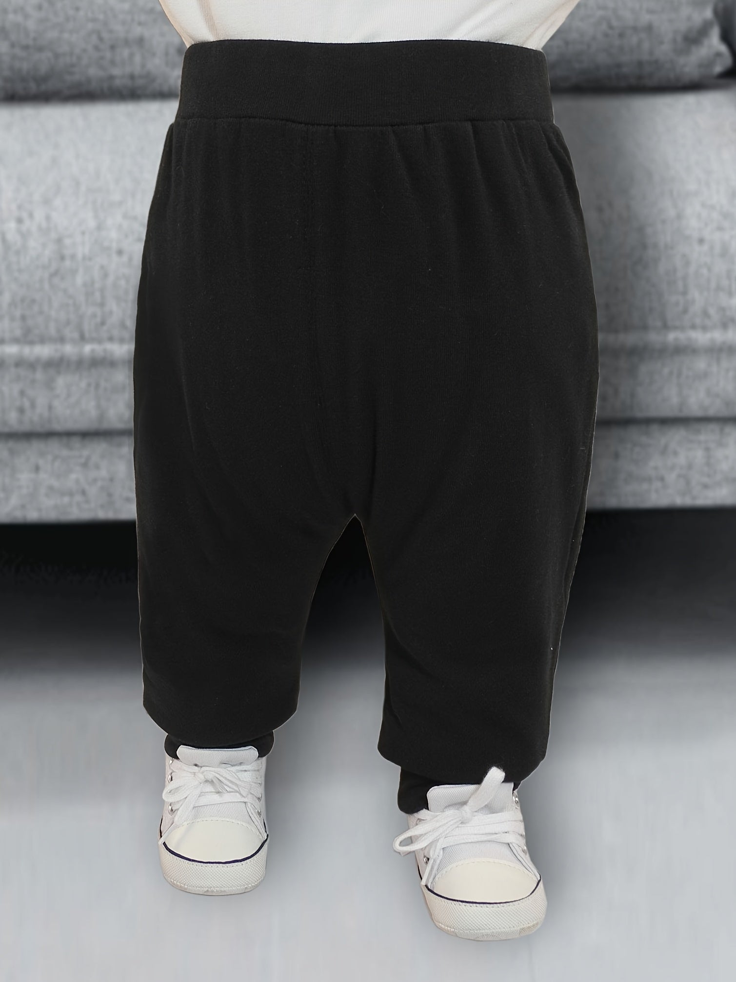 Cute Bear Jogging Pants for Babies – Ideal for Outdoor Adventures in Spring and Autumn