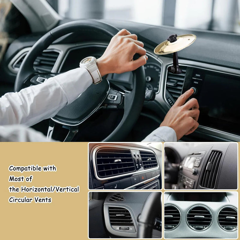 Car Vent Mini Cymbal – Compact Dashboard Percussion