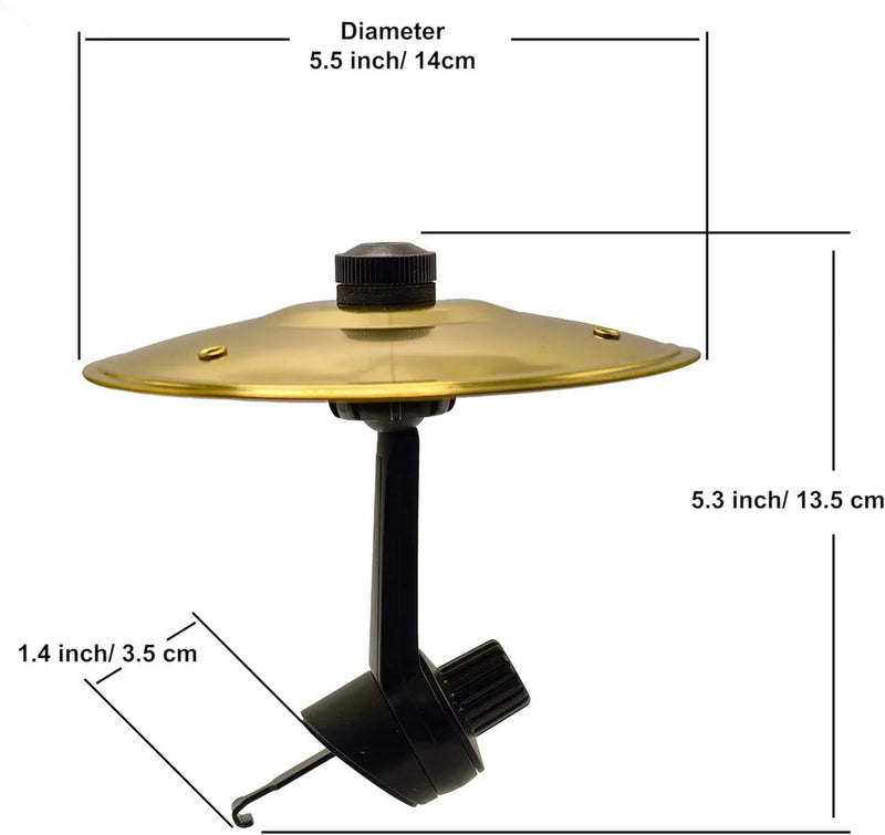 Car Vent Mini Cymbal – Compact Dashboard Percussion