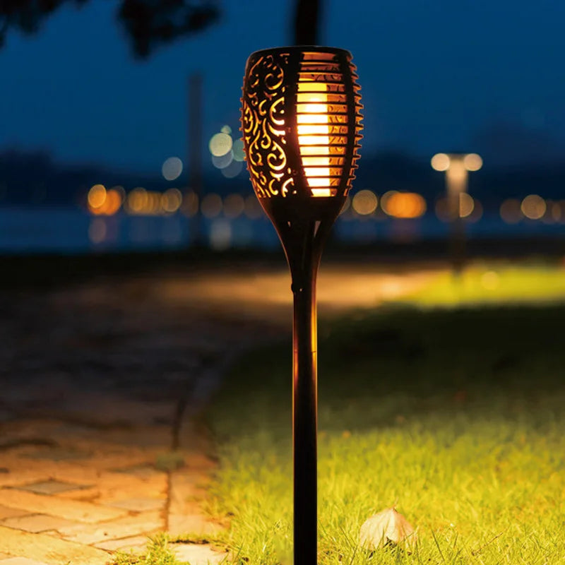 Solara Solar Garden Torches – Magical Flame Lighting for Outdoors