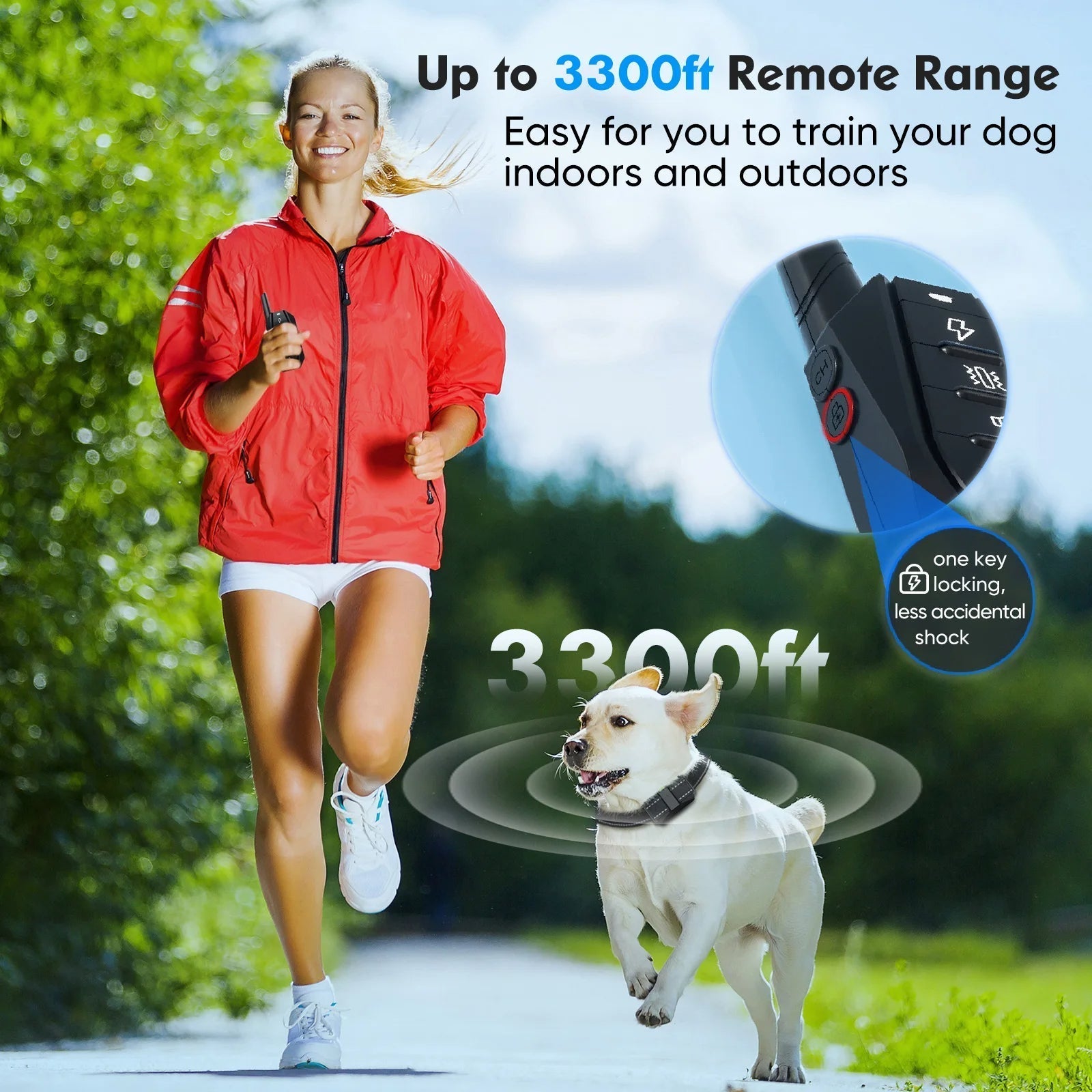 Electronic Dog Training Collar – Anti-Bark and Long Range