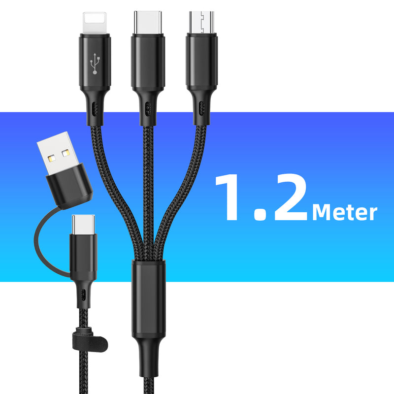 FlexCharge 3-in-1 Cable – Strong, Convenient and Universal
