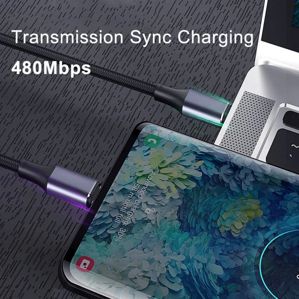 USB-C to USB-C Fast Charging Cable – 100W Powerful and Durable