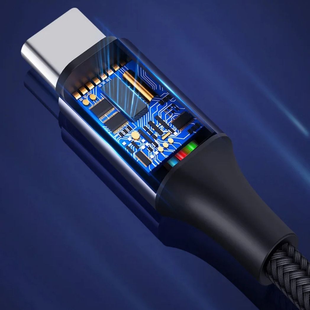 USB-C to USB-C Fast Charging Cable – 100W Powerful and Durable
