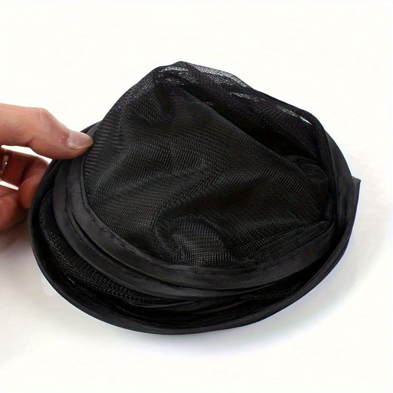 Pair of Car Rear Window Sunshades – Black Mesh Summer Protection