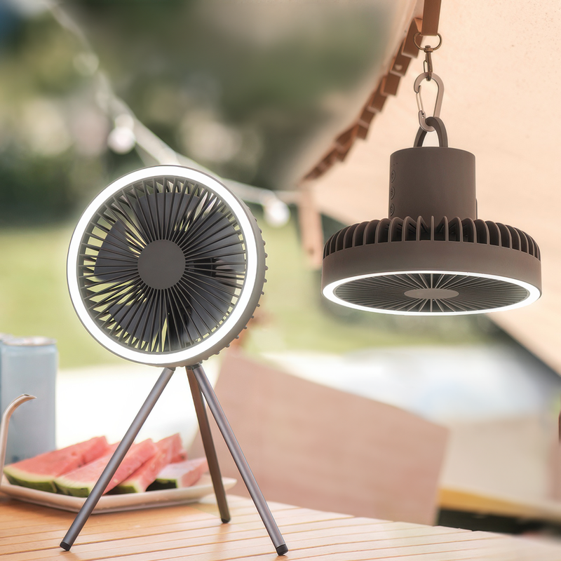 Portable Breeze+ Fan – Foldable Design with Extended Runtime