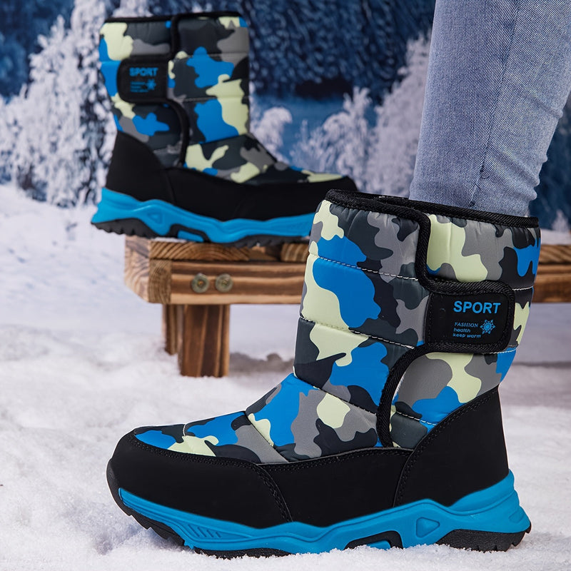 Trendy Camouflage Snow Boots - For Adventurers