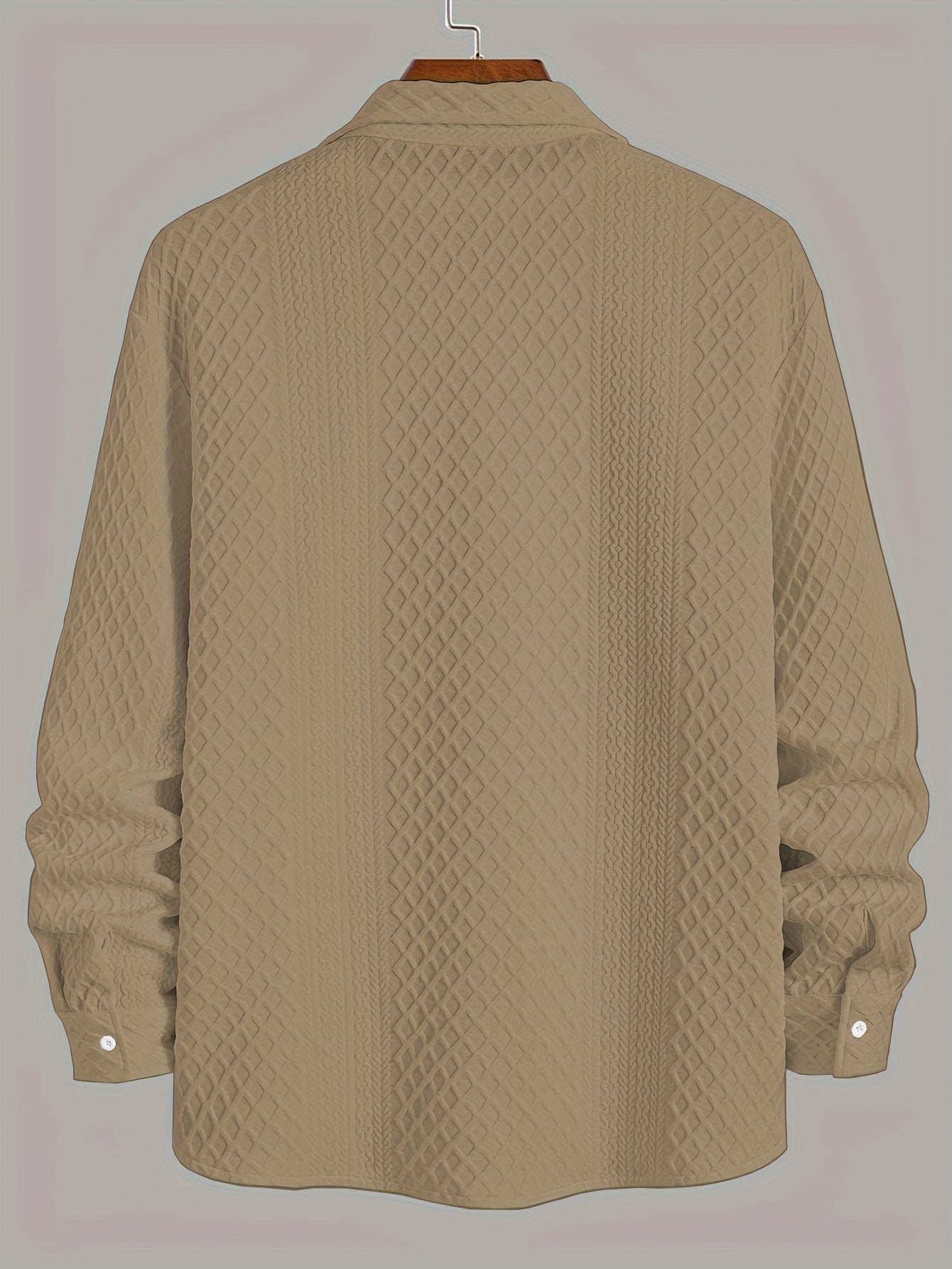 Men's Stretch Tricot Shirt - Modern Comfort with a Classic Twist