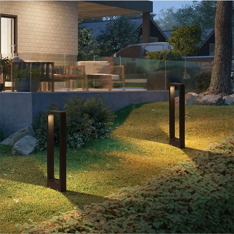 Modern Outdoor Lamp – Stylish LED Ground Lighting for Garden and Path