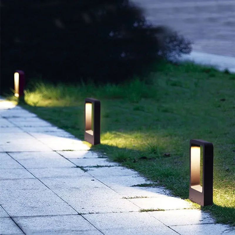 Modern Outdoor Lamp – Stylish LED Ground Lighting for Garden and Path
