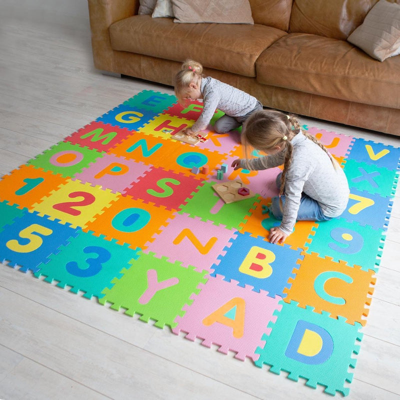 KidPuzzle - XL Number & Alphabet Puzzle Mat