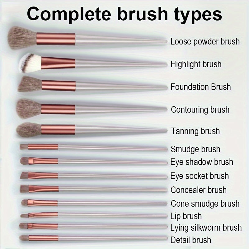 ProBlend Makeup Brush Set - Complete Set for a Perfect Look