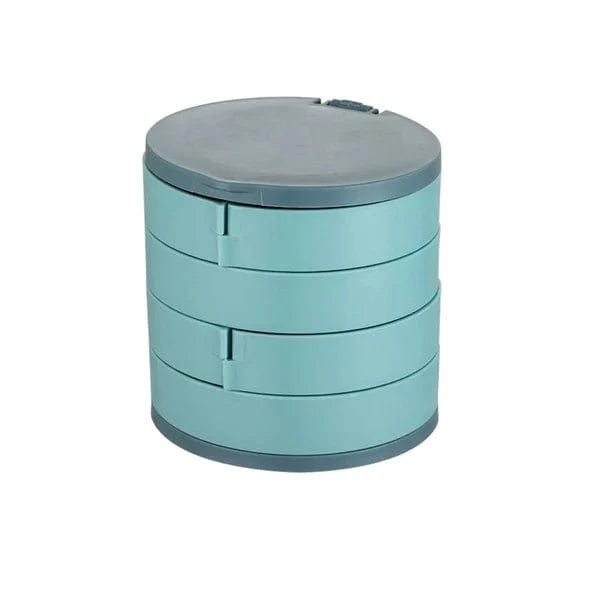 Rotatable Jewelry Storage Box (4 Layers)
