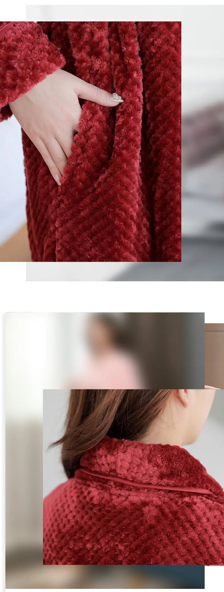 Soft Ladies Robe - Luxury Comfort for Home
