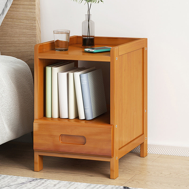 BambooEase Bedside Table – Minimalist Storage Design