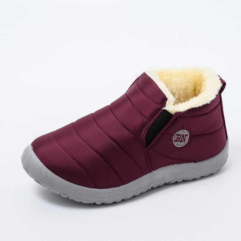 Unisex Warm and Waterproof Winter Boots - Ideal for Cold Days